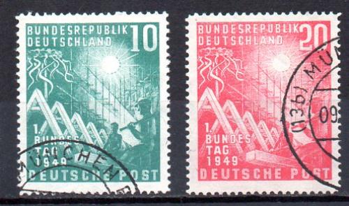 Alemania Yvert Nº 1/2 Michel Nº111/12 (o)